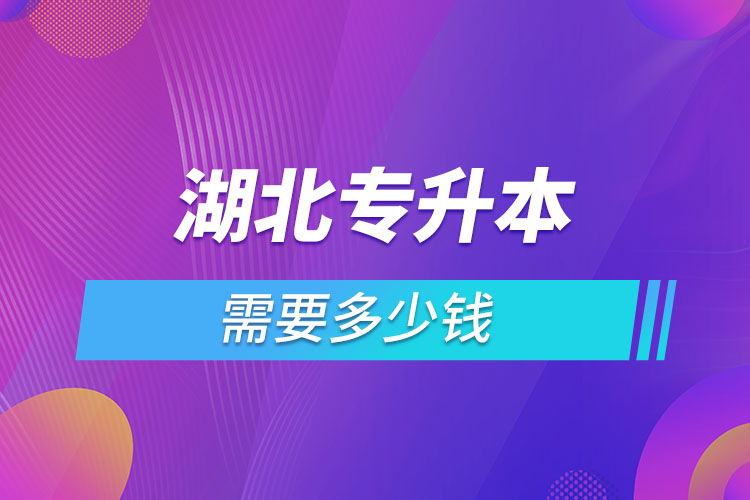 湖北專升本學(xué)費(fèi)大概多少錢一年？