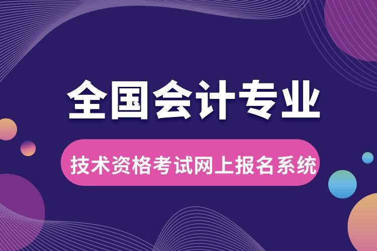 全國(guó)會(huì)計(jì)專業(yè)技術(shù)資格考試網(wǎng)上報(bào)名系統(tǒng).jpg